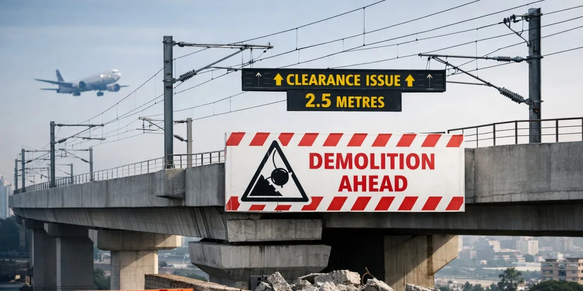 Mumbai Metro 7A Viaduct Error May Require Rs 2.5bn Rebuild