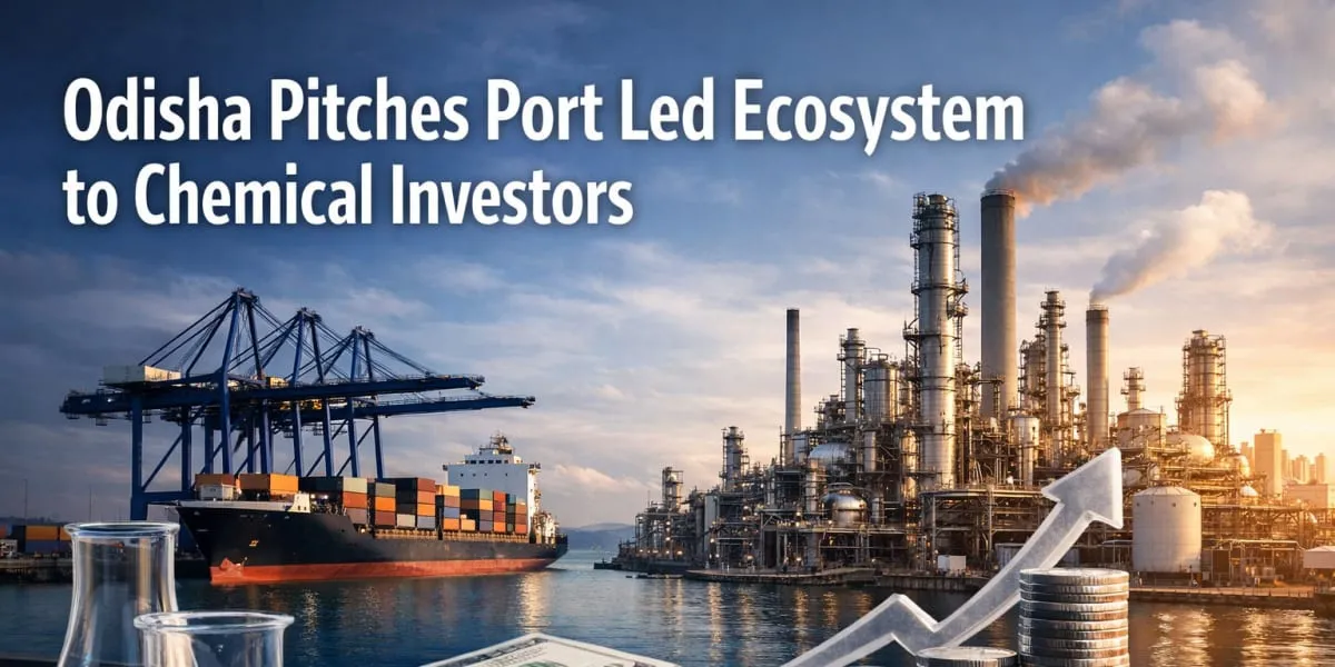 Odisha Pitches Port Led Ecosystem To Chemical Investors