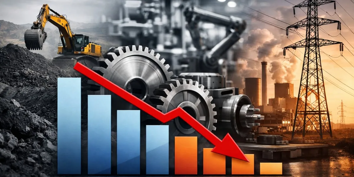 Industrial Output Eases To 6.7 Per Cent In July
