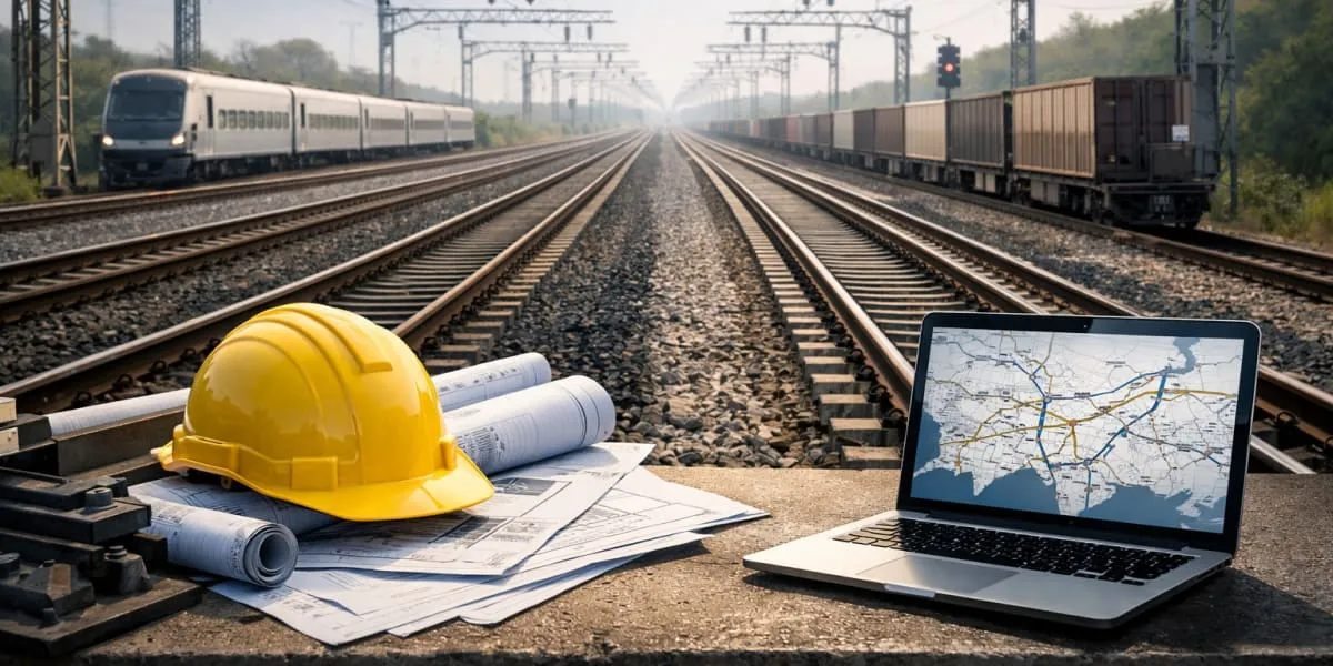 Indian Railways Plans Four-Laning of 11,000 km High Density Network