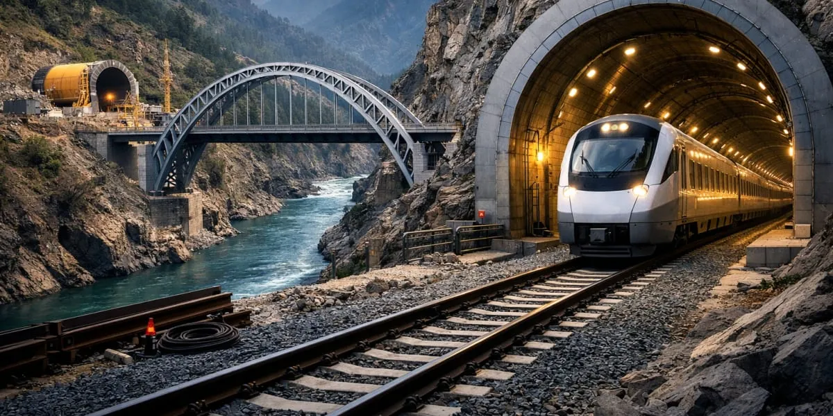 Rishikesh Karnaprayag Rail Project On Track For December 2029