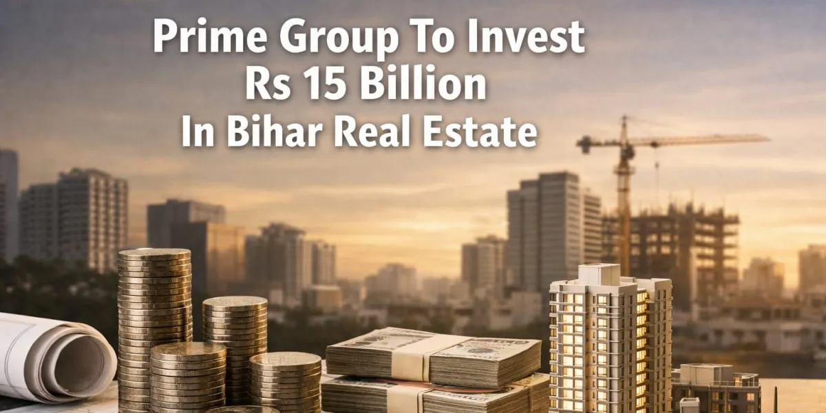 Prime Group To Invest Rs 15 Billion (bn) In Bihar Real Estate