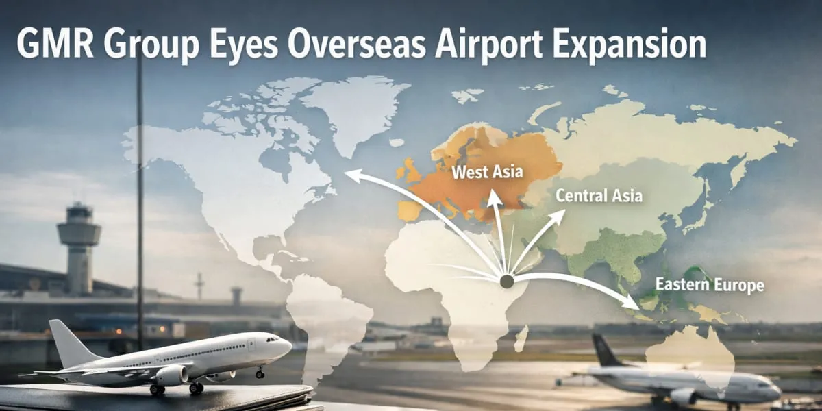 GMR Group Eyes Overseas Airport Expansion