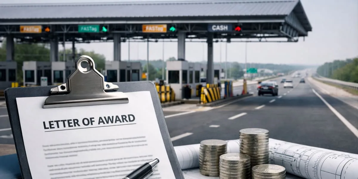EMS Ltd Receives Letter of Award From NHAI For User Fee Agency