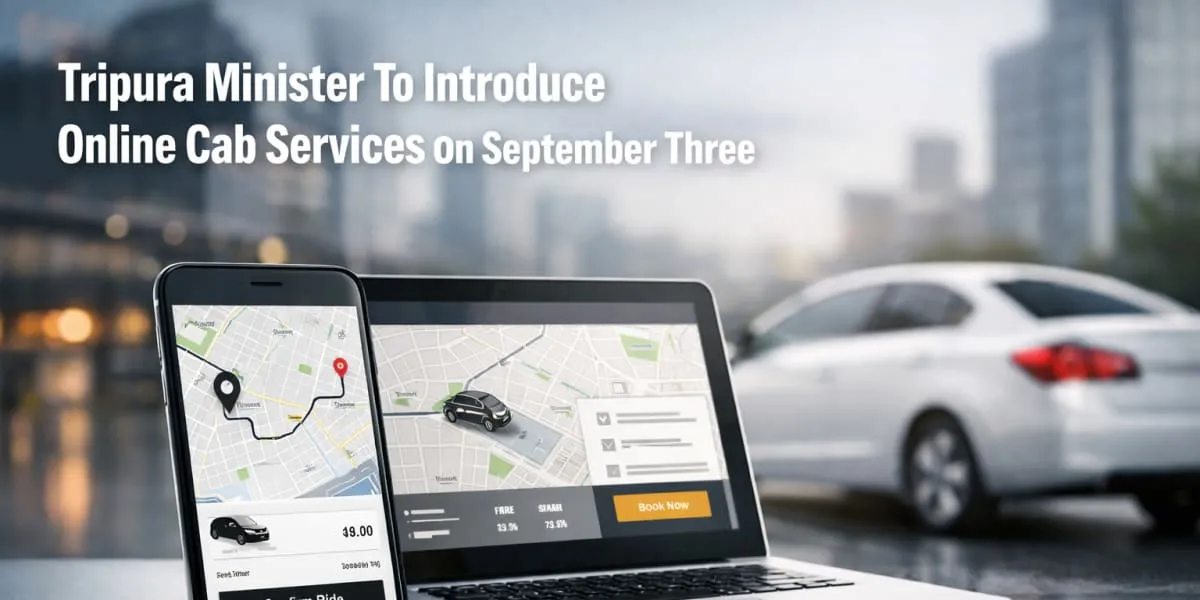 Tripura Minister To Introduce Online Cab Services On September Three