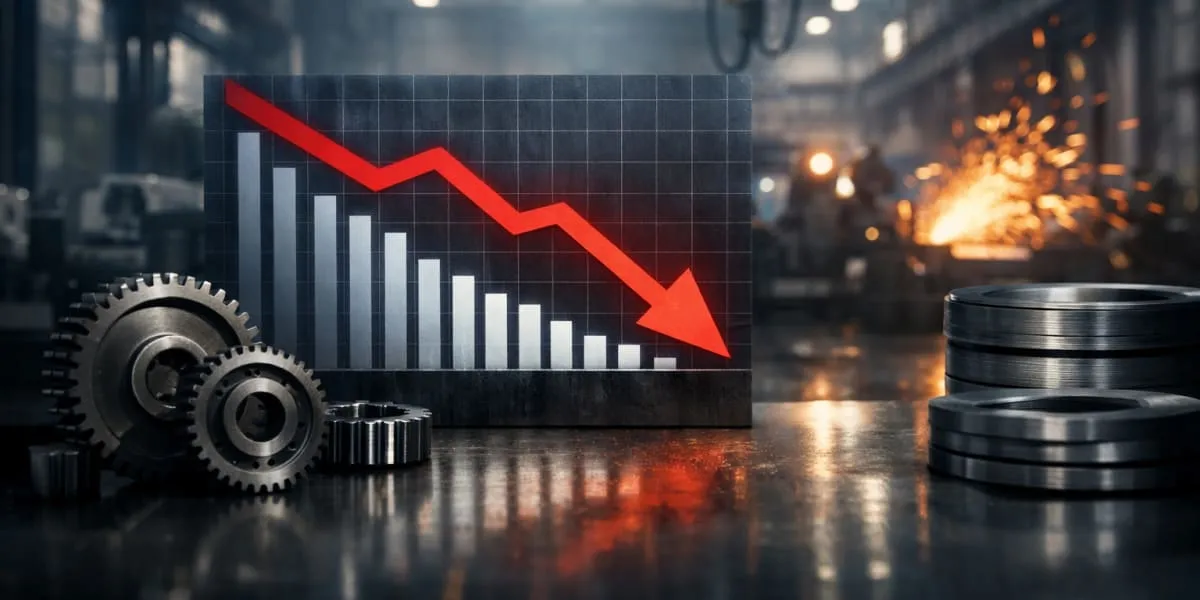 India Factory Growth Falls to Five-Year Low in August