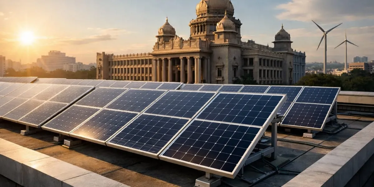 Karnataka Accelerates Solar Rooftop Installation on Government Buildings