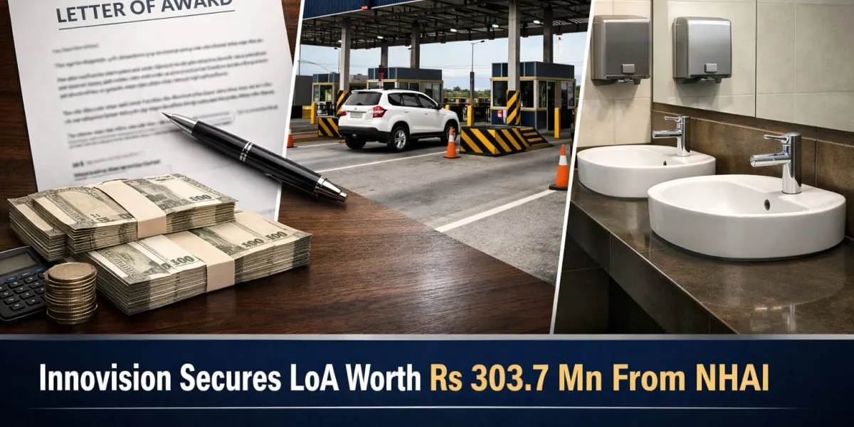 Innovision Secures LoA Worth Rs 303.7 mn From NHAI