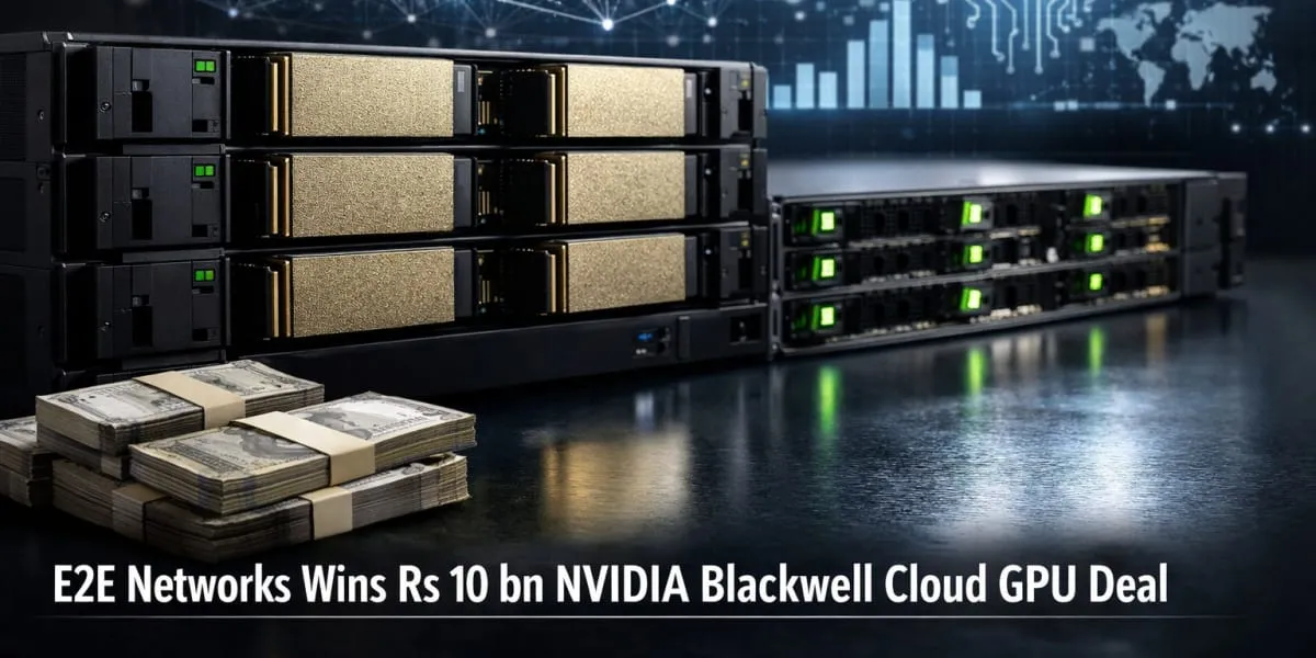 E2E Networks Wins Rs 10 bn NVIDIA Blackwell Cloud GPU Deal