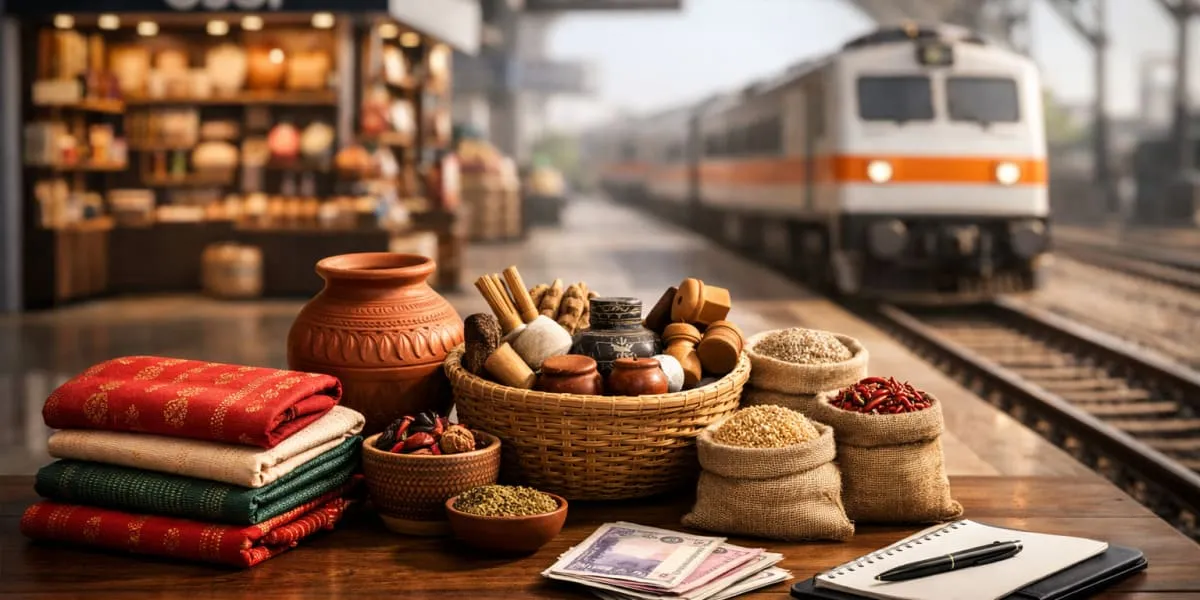 Railways Market Boosts Rural Producers Through OSOP