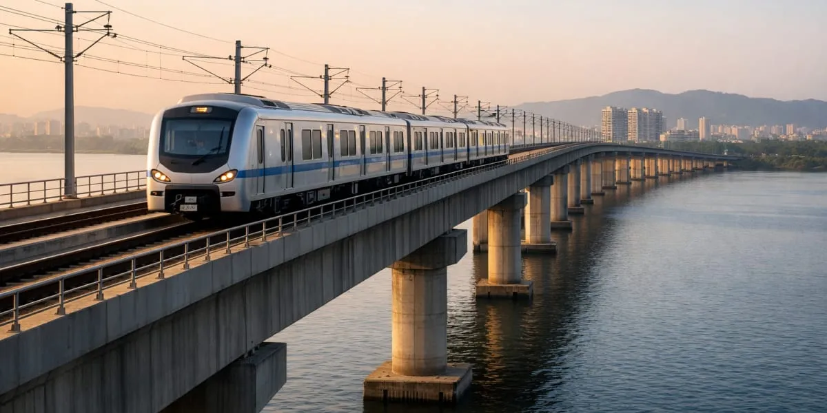 Mumbai Metro Line 13 Approved With Four Point Nine Two Km Bridge