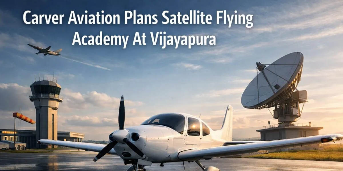 Carver Aviation Plans Satellite Flying Academy At Vijayapura
