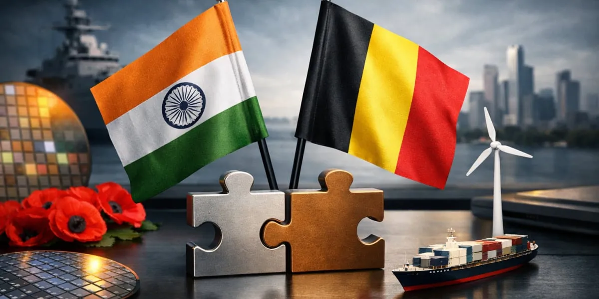 India And Belgium Deepen Strategic Partnership