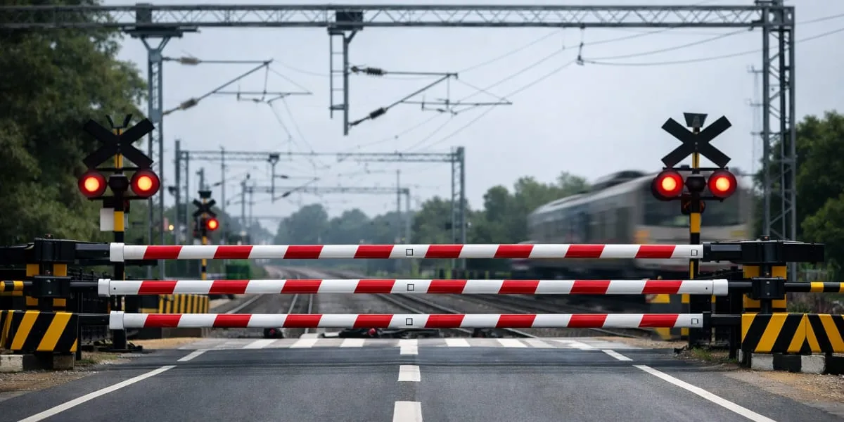 Pandeshwar Level Crossing to Get Double Boom Barrier for Four-Lane Traffic
