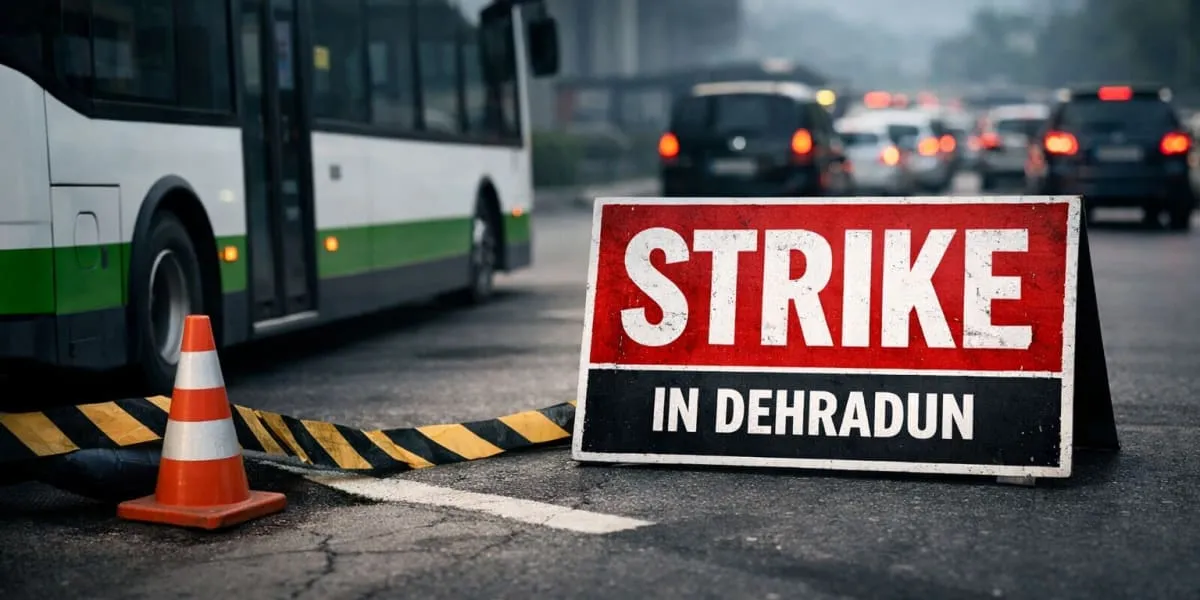 Smart City Electric Bus Drivers Maintain Strike In Dehradun