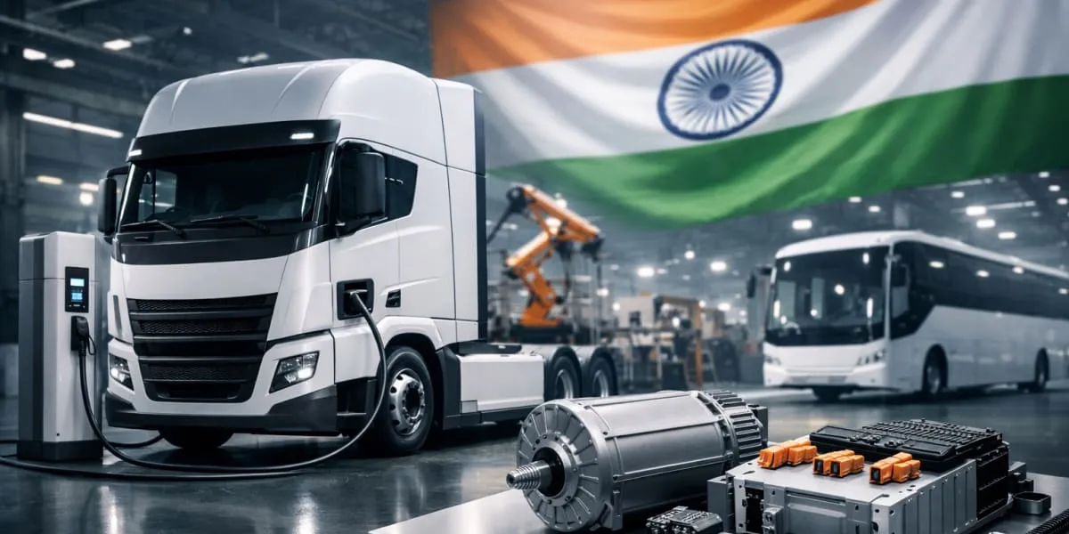 India Must Accelerate Shift To Electric Trucks And Domestic Manufacturing