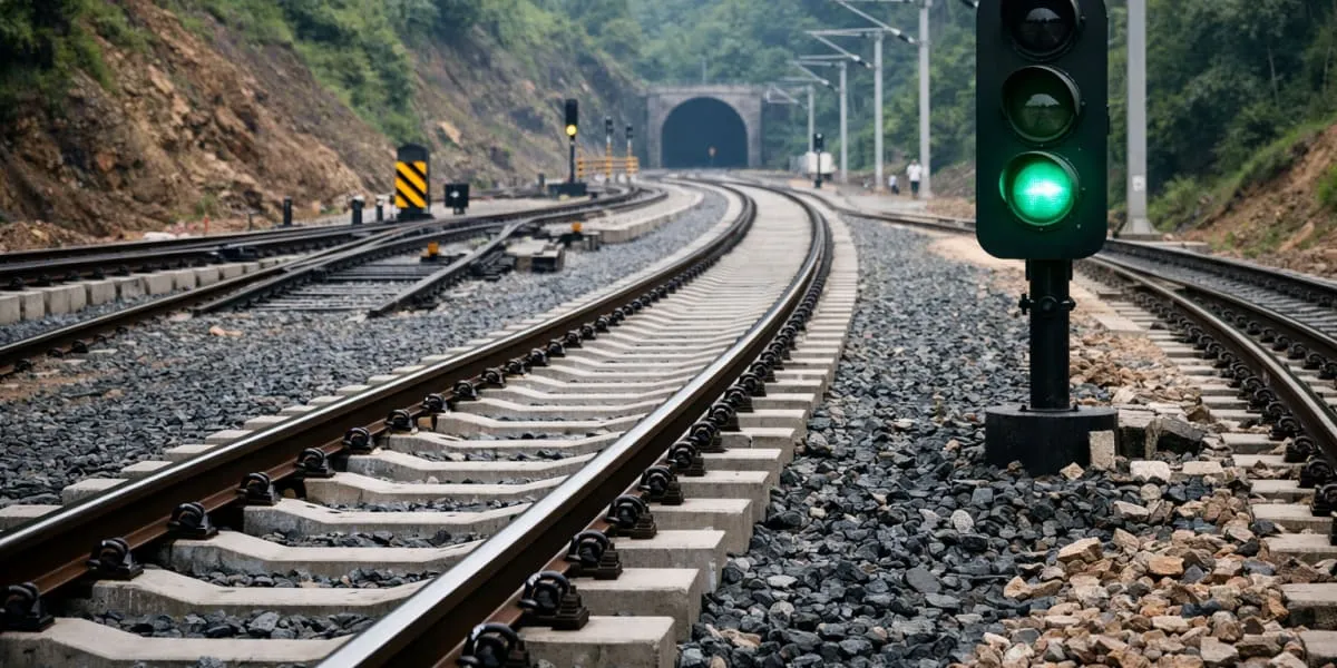 NFR Restores Railway Lines At New Harangajao