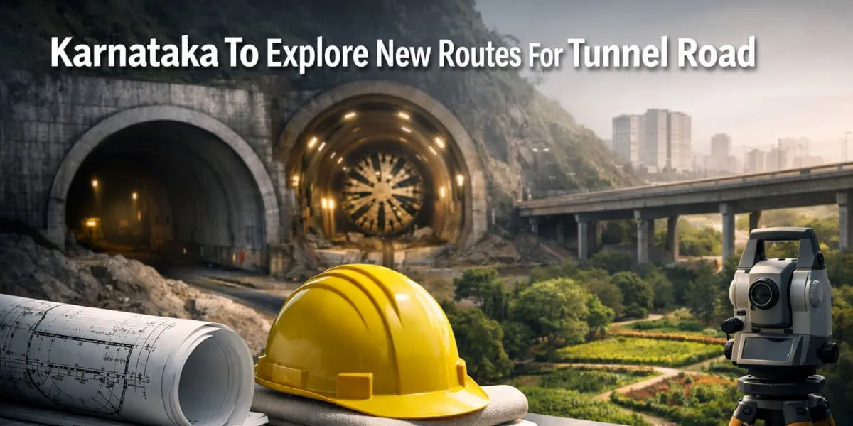 Karnataka To Explore New Routes For Tunnel Road