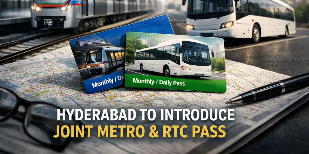 Hyderabad To Introduce Joint Metro And RTC Pass