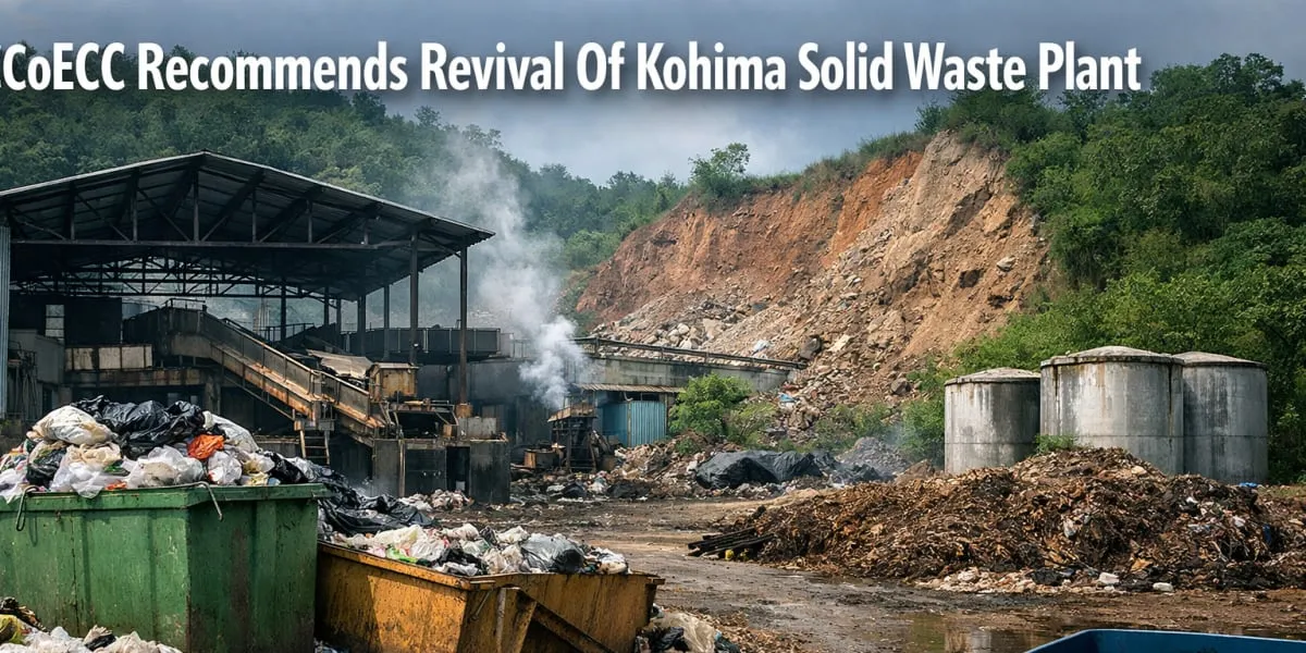 CoECC Recommends Revival Of Kohima Solid Waste Plant