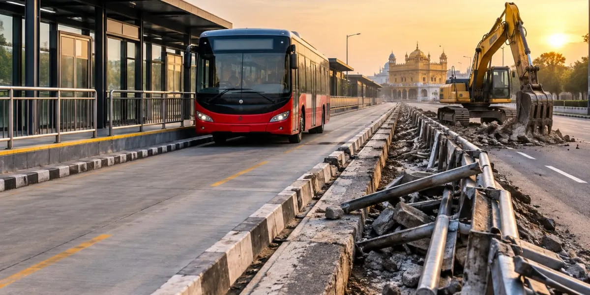 Amritsar to Dismantle Rs. 6 bn BRTS Corridor