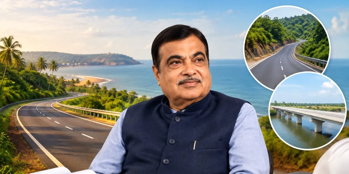 Goa Road Projects Worth Rs. 40 bn Announced by Gadkari