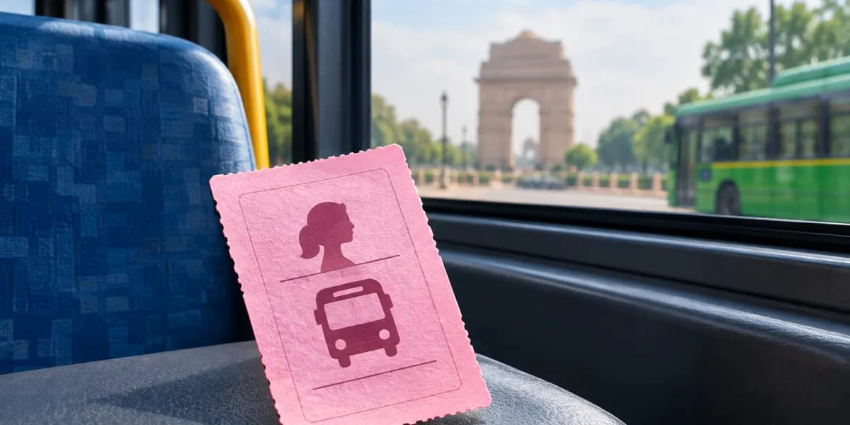 Delhi Extends Paper Pink Ticket Facility for Women Till September 30