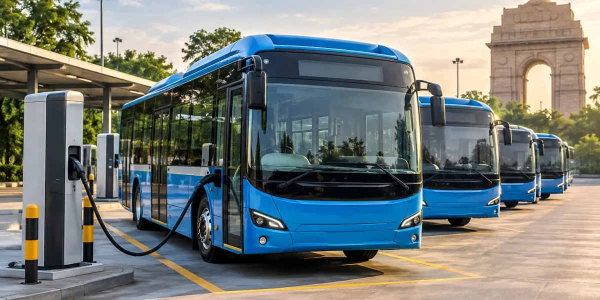 Delhi to Roll Out 150 New Electric Buses Next Month