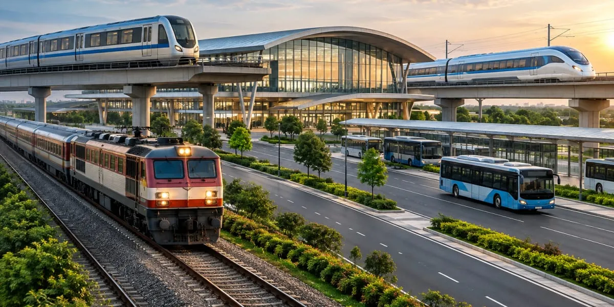 Greater Noida Terminal to Link Trains, Metro and Namo Bharat