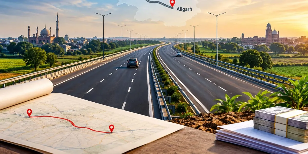 UP’s New 150-km Highway to Cut Moradabad-Aligarh Travel Time