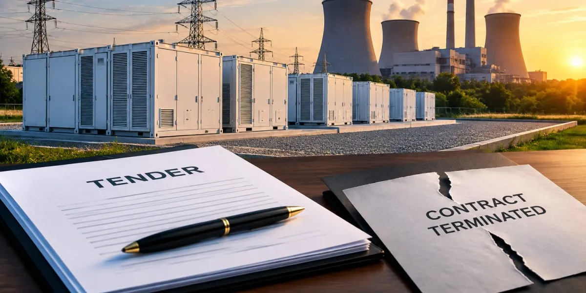 NTPC Issues 400 MWh BESS Tender After GR Infraprojects Termination