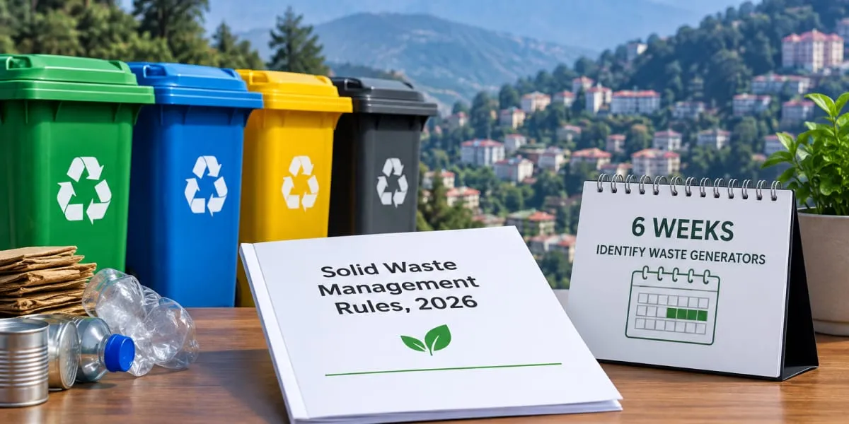 Himachal Pradesh Sets Six-Week Drive to Identify Waste Generators