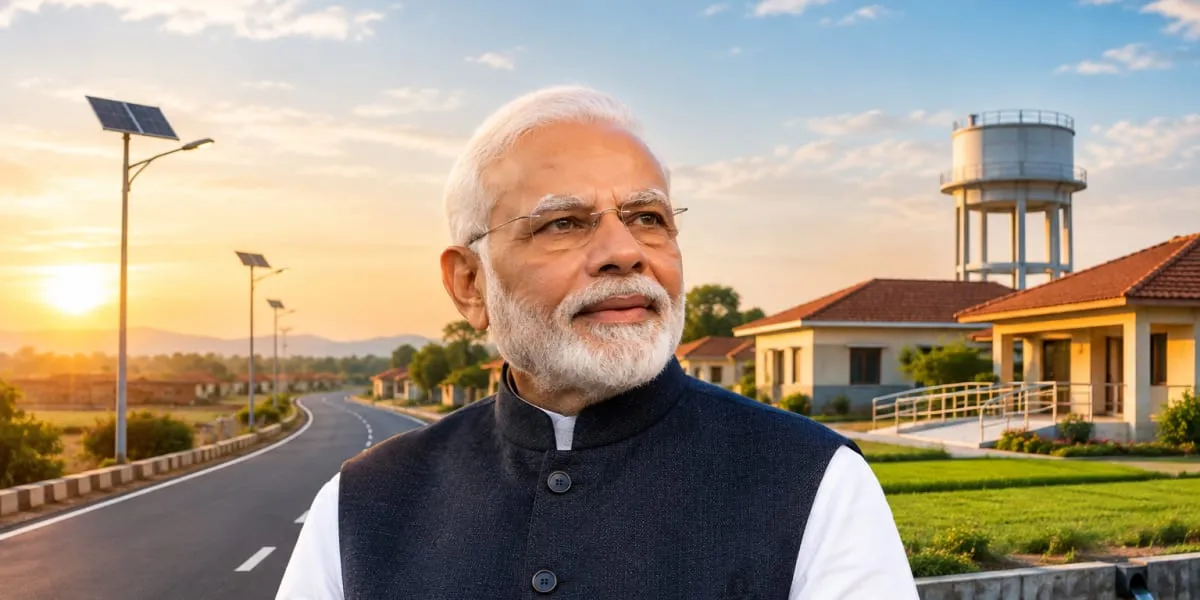 PM Modi Says Village Infrastructure Improved over 12 Years