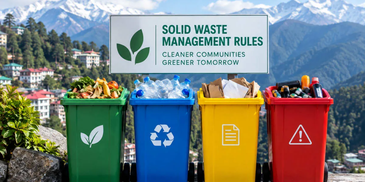 Himachal Pradesh Launches Awareness Drive on Solid Waste Rules