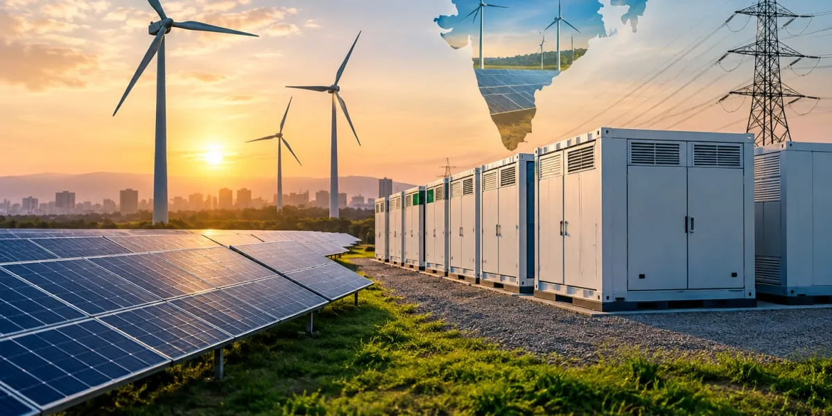 India May Need Rs. 4 tn Energy Storage Investment by FY32