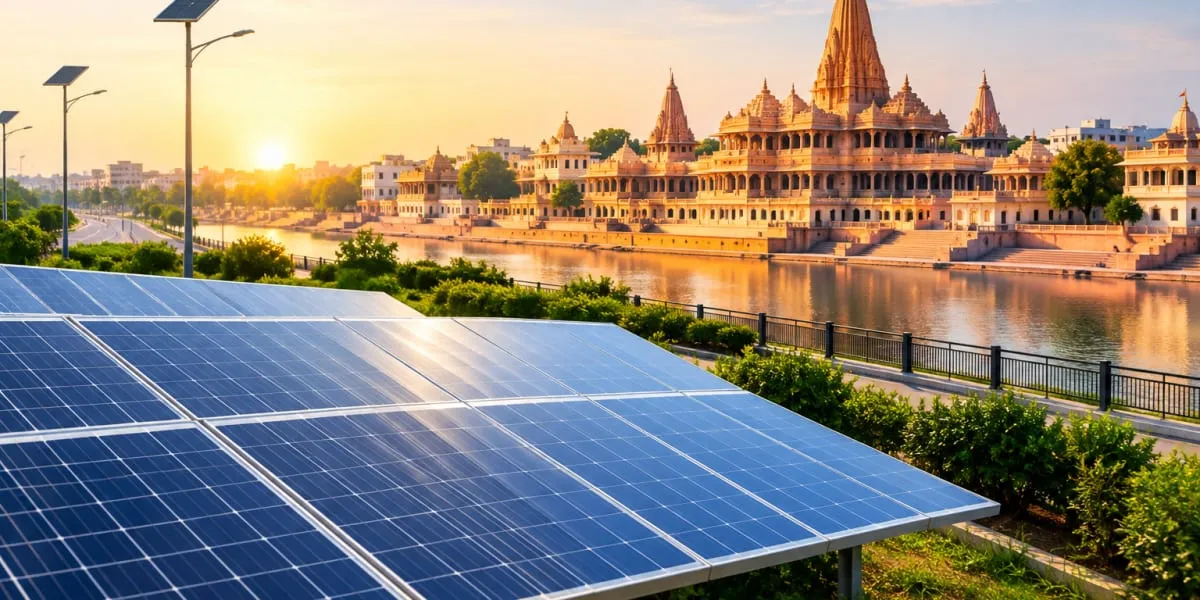 Ayodhya Becomes Country’s Number One Solar City: Yogi