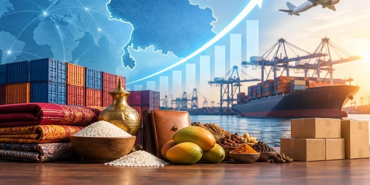 Uttar Pradesh Targets Rs. 5 tn Annual Exports by 2030