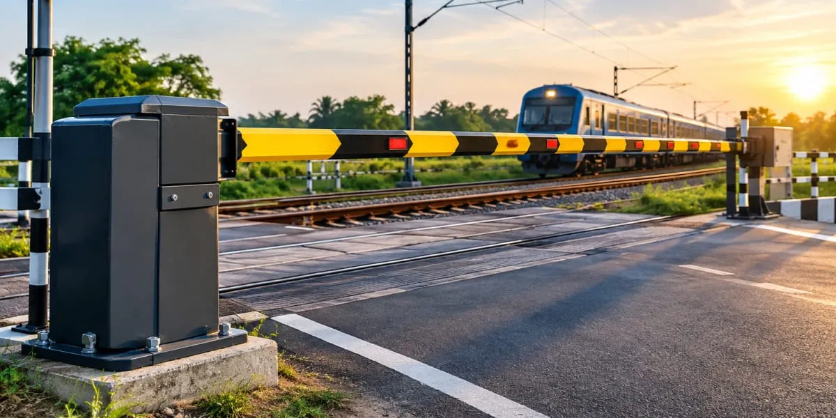Chennai Division Upgrades Level-Crossing Gates with EOLBs to Enhance Safety