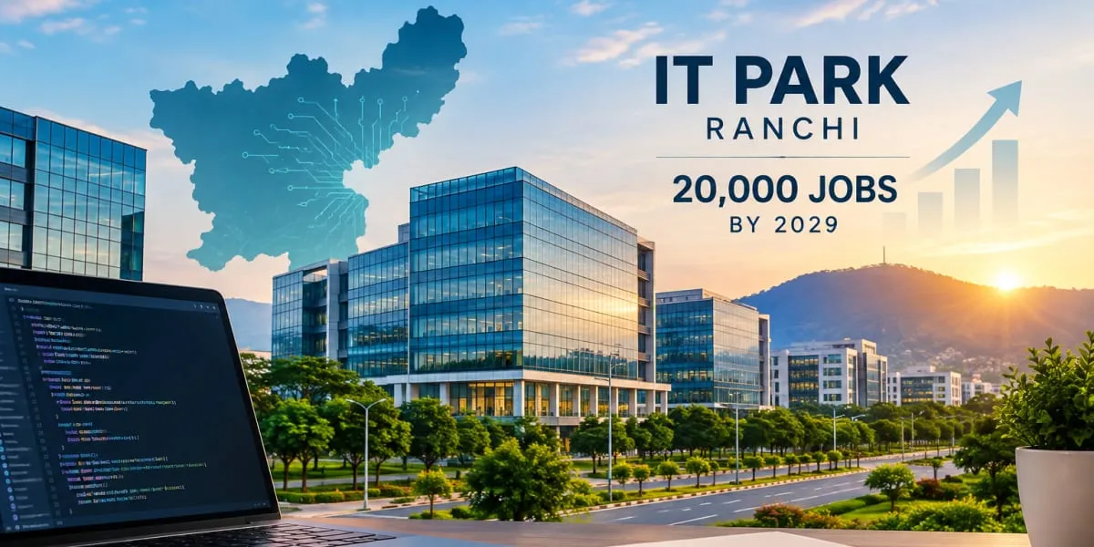 Jharkhand Plans IT Park in Ranchi with 20,000 Jobs by 2029