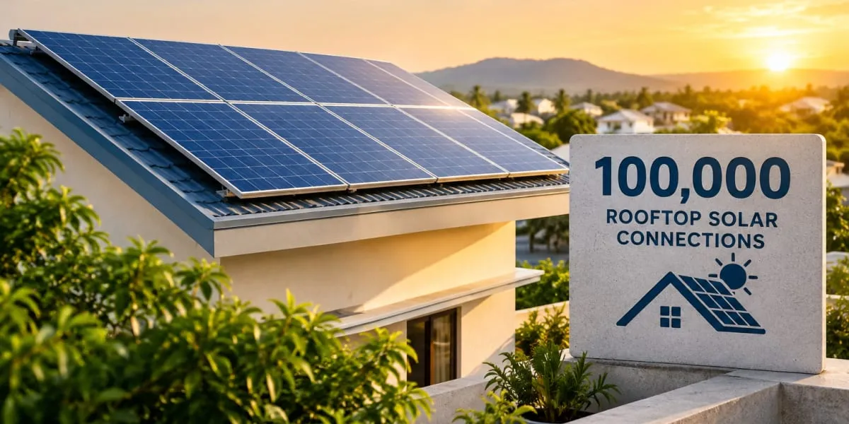 APSPDCL Reaches 100,000 Rooftop Solar Connections for SC/ST Homes