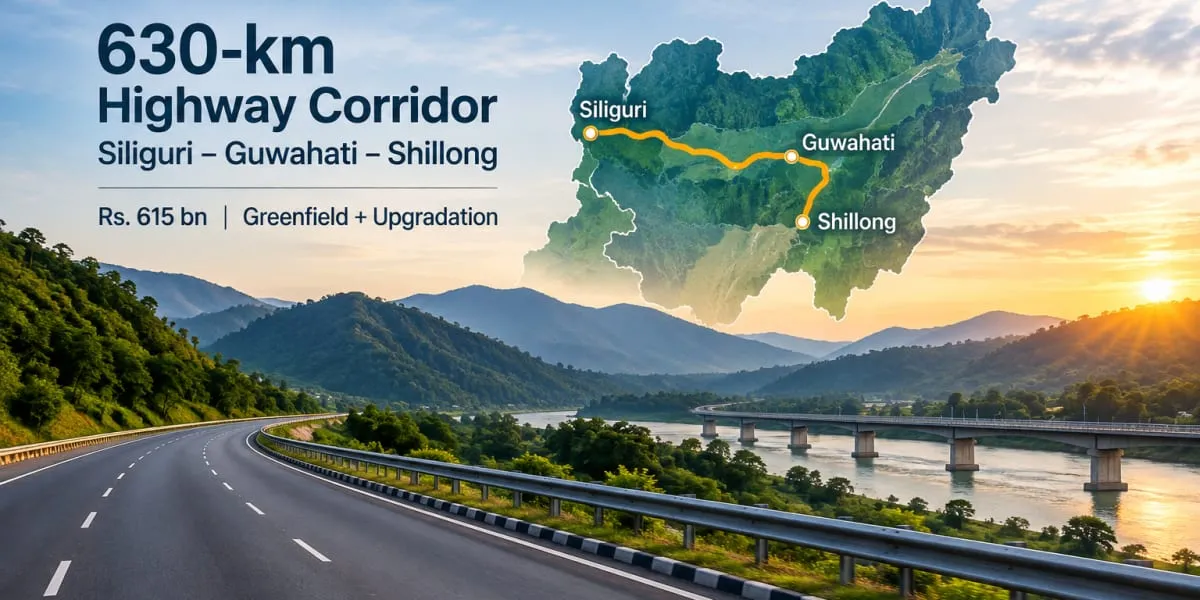 Gadkari Announces Rs. 615 bn Highway Corridor for Northeast