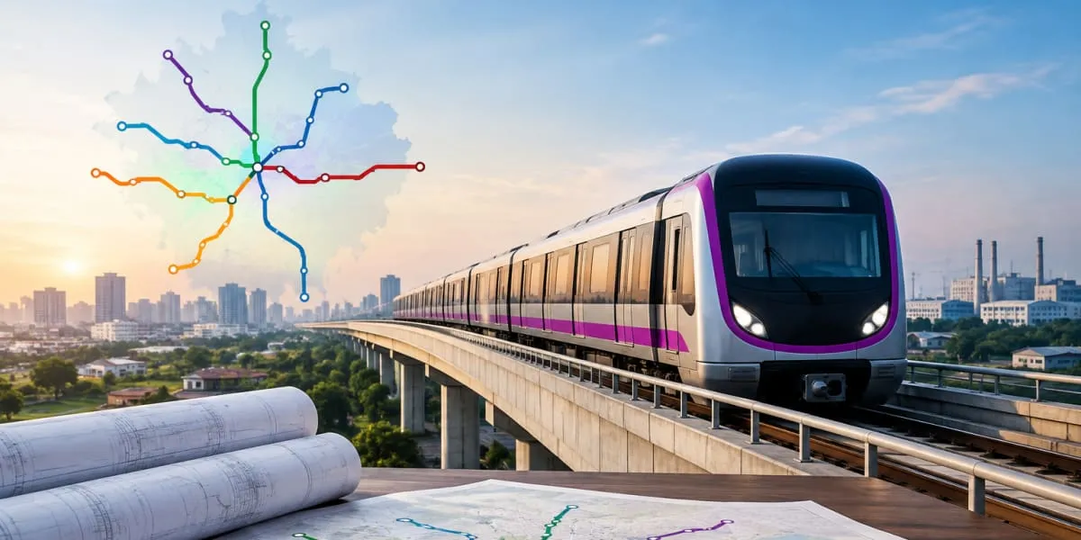 Six Namma Metro Lines Planned for Extension