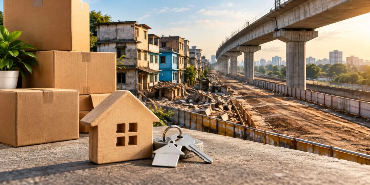 Thakurli Flyover Clears Hurdle as 82 Residents Relocate