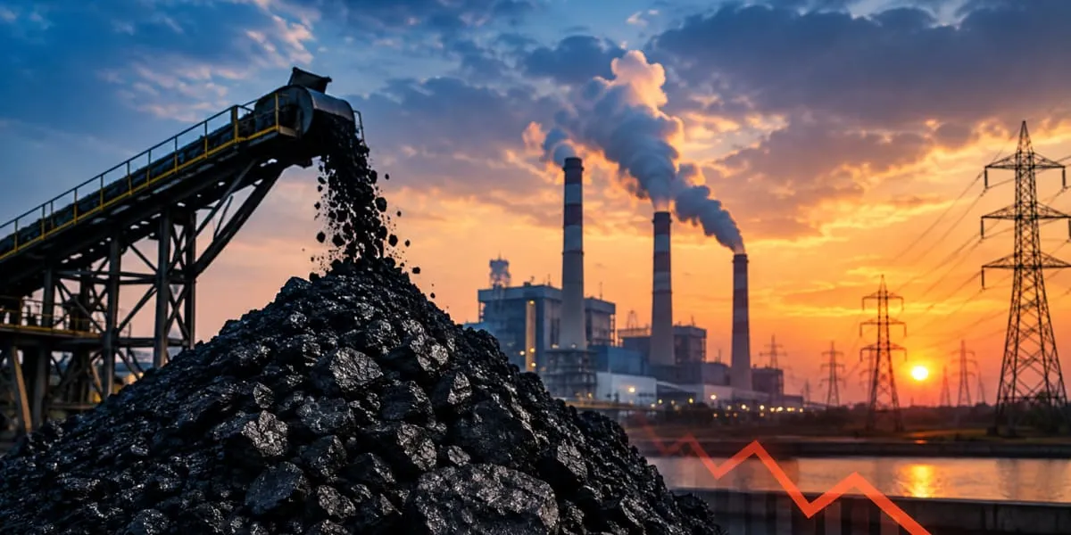India Burns Through Coal Stocks as Power Gap Widens