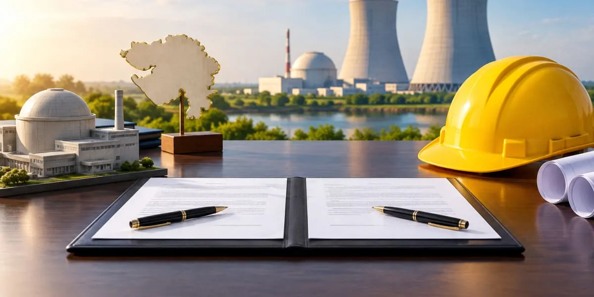 NPCIL and Gujarat Sign MoU to Identify Sites for Nuclear Plants