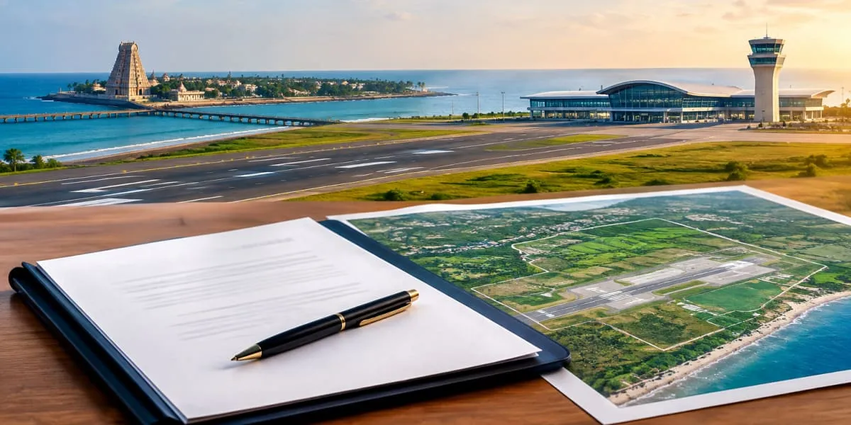 Tamil Nadu Seeks Centre’s Approval for Rameswaram Airport