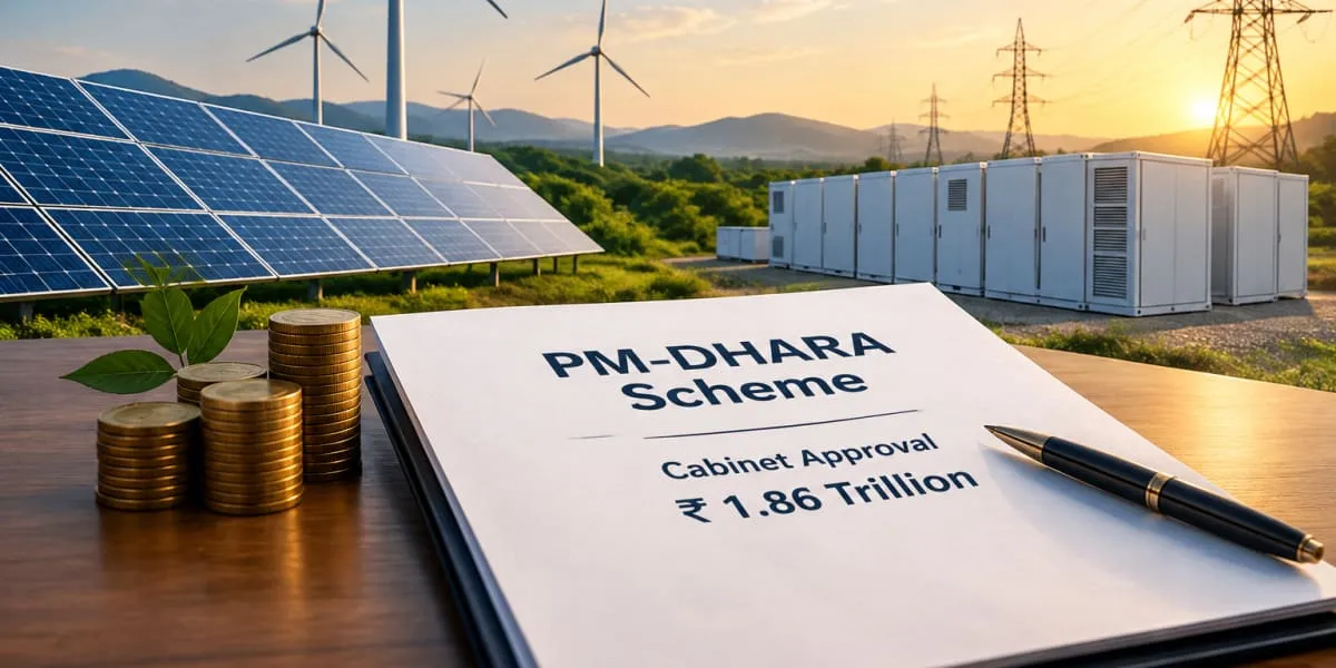 PM-DHARA Scheme Gets Rs. 1.86 tn Cabinet Approval