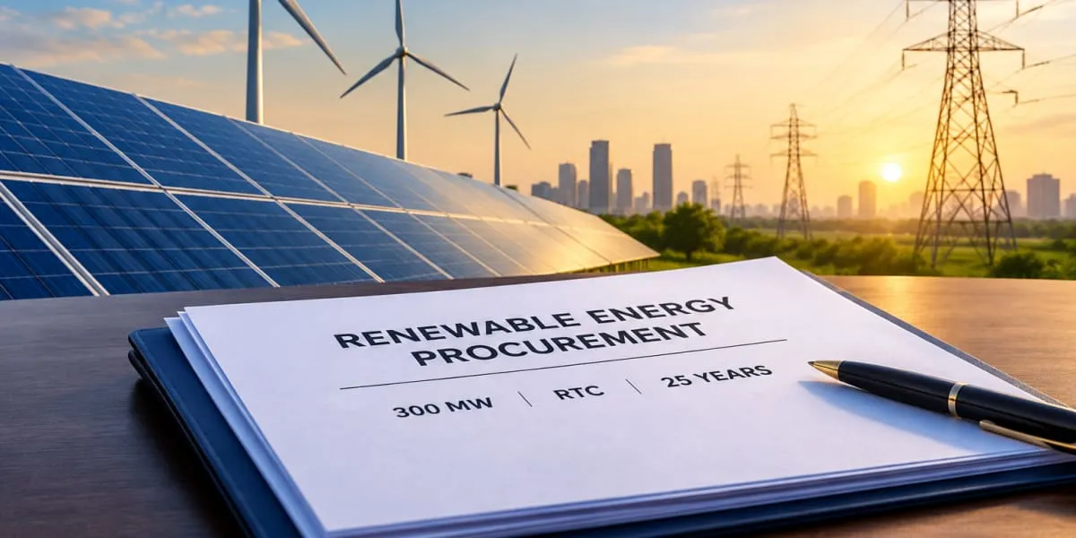 Noida Discom Seeks Approval to Procure 300 MW RTC Renewable Energy
