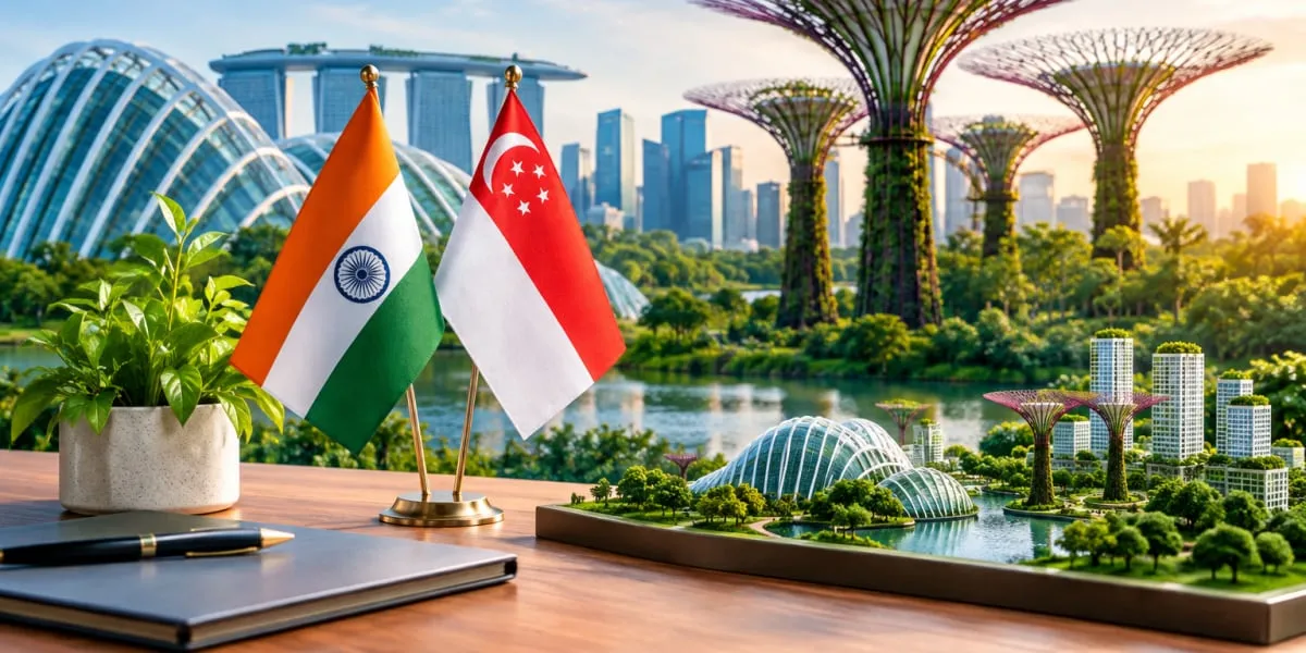 Chhattisgarh CM Explores Green Development with Singapore