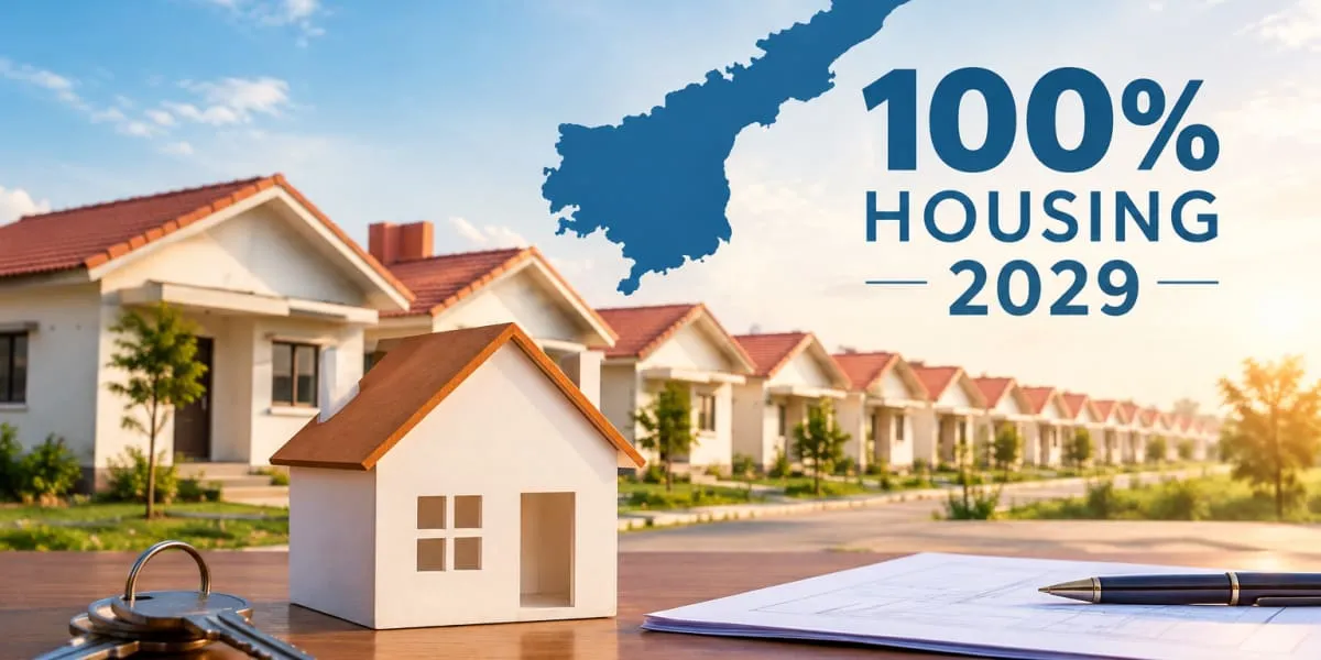 Andhra Pradesh to Achieve 100 Per Cent Housing by 2029